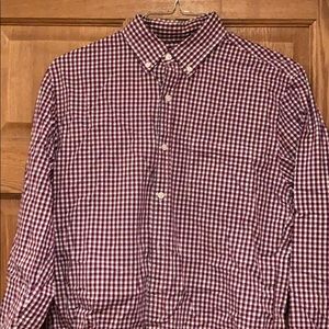 JCrew Checkered Oxford Shirt
